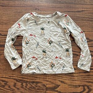 Kyte Baby Herbology Long Sleeve Pocket Tee, 5T